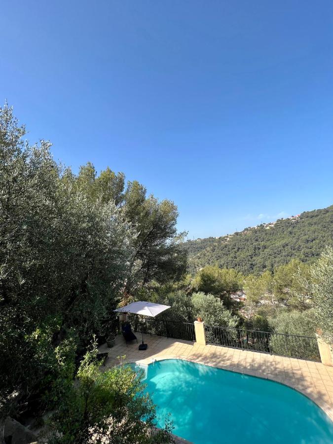 Drap Entre Nice Et Monaco Grande Villa Avec Piscine Privee 12 Personnes מראה חיצוני תמונה