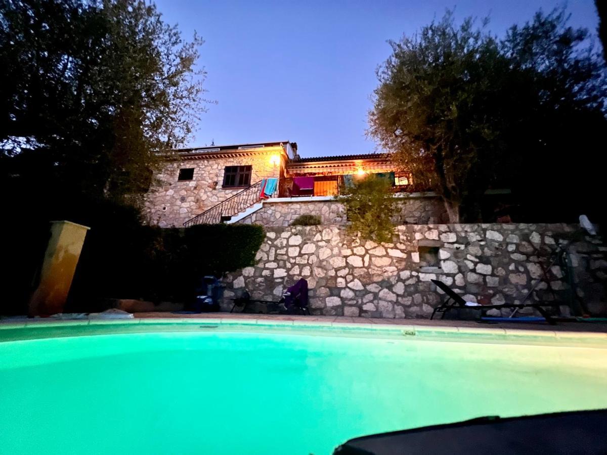 Drap Entre Nice Et Monaco Grande Villa Avec Piscine Privee 12 Personnes מראה חיצוני תמונה