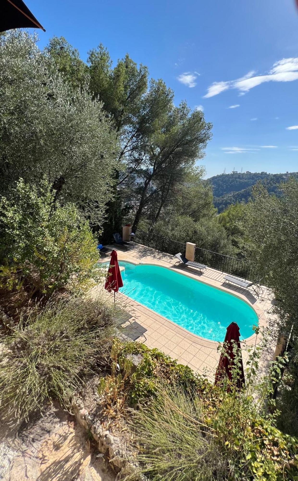 Drap Entre Nice Et Monaco Grande Villa Avec Piscine Privee 12 Personnes מראה חיצוני תמונה