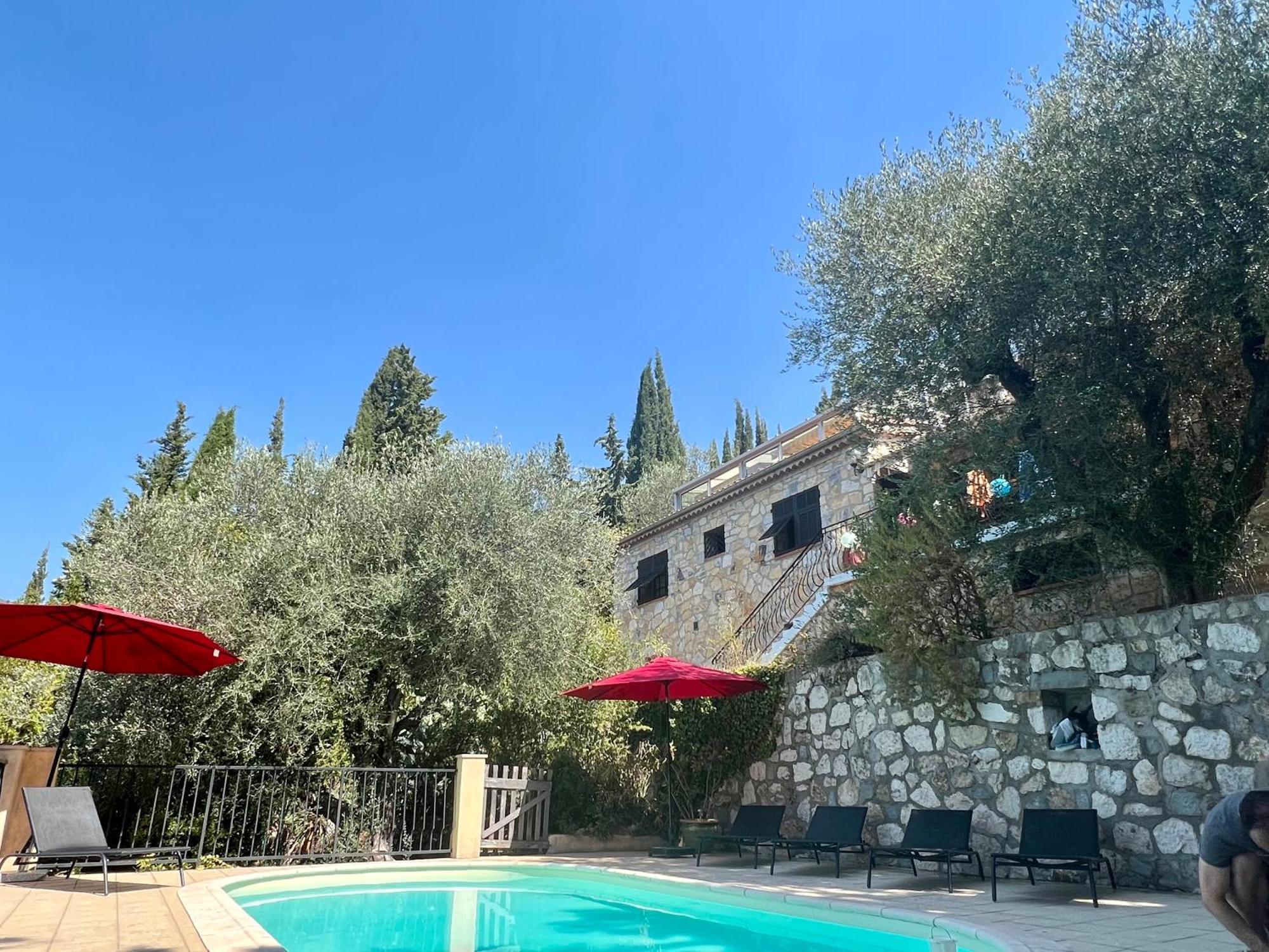 Drap Entre Nice Et Monaco Grande Villa Avec Piscine Privee 12 Personnes מראה חיצוני תמונה