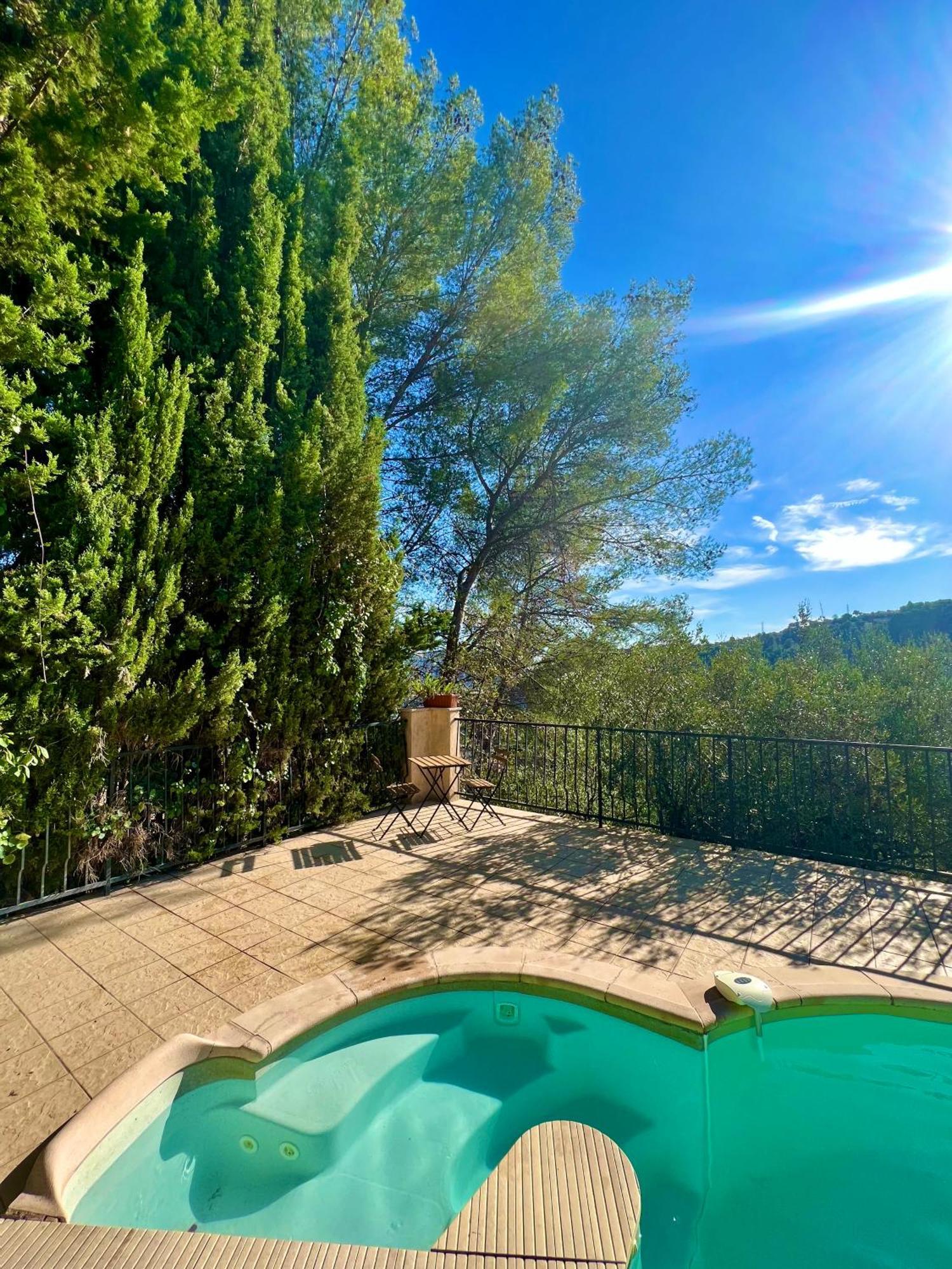 Drap Entre Nice Et Monaco Grande Villa Avec Piscine Privee 12 Personnes מראה חיצוני תמונה